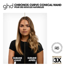 Charger l&#39;image dans la galerie, NOUVEAU Boucleur ghd Chronos Curve Conical Wand
